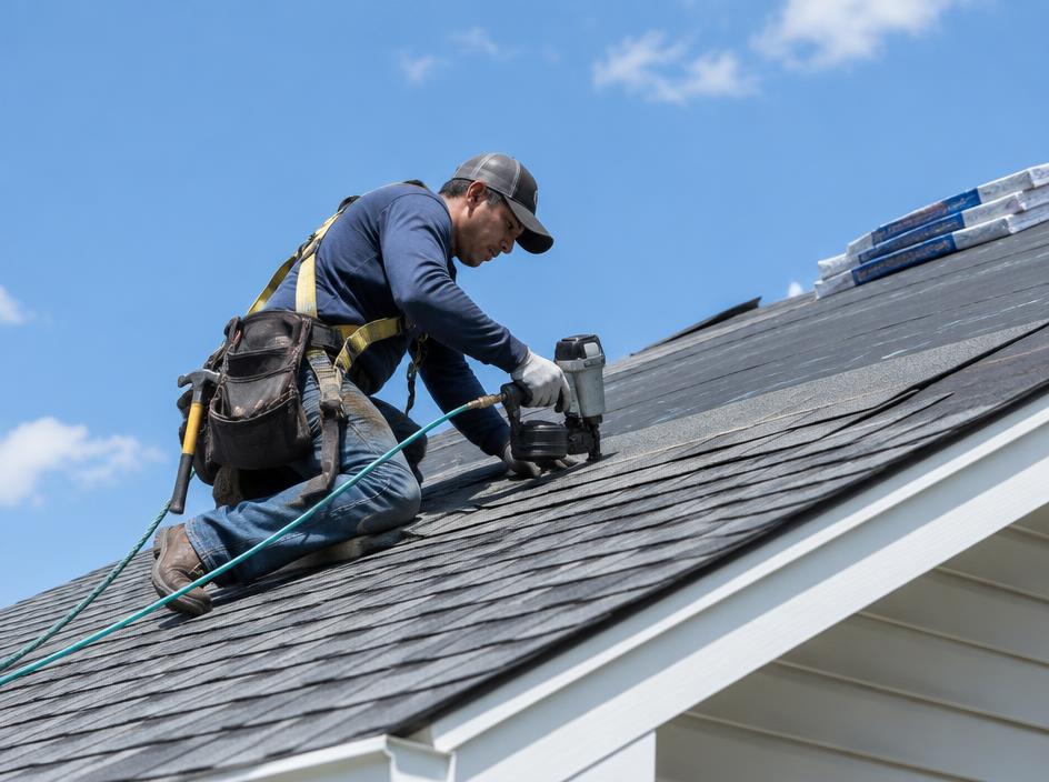 Roofing business using an AI answering service