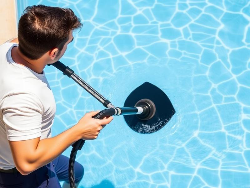 Pool maintenance technician
